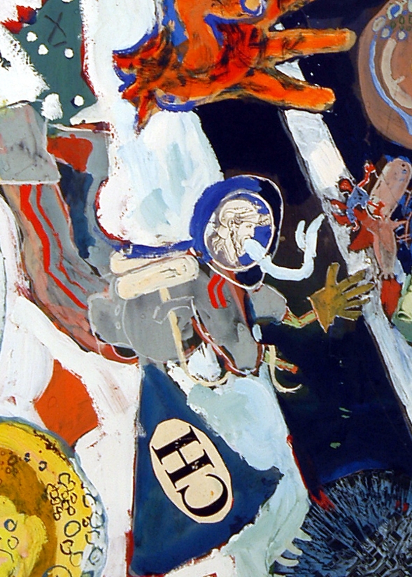 Die Physiker II : Weltraum-Psalm (detail), 1973