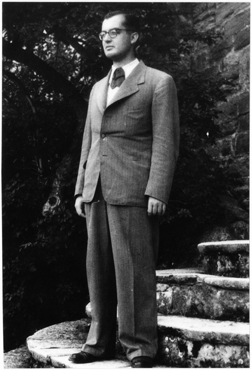 Friedrich Dürrenmatt um 1943; Foto: Archiv Verena Dürrenmatt