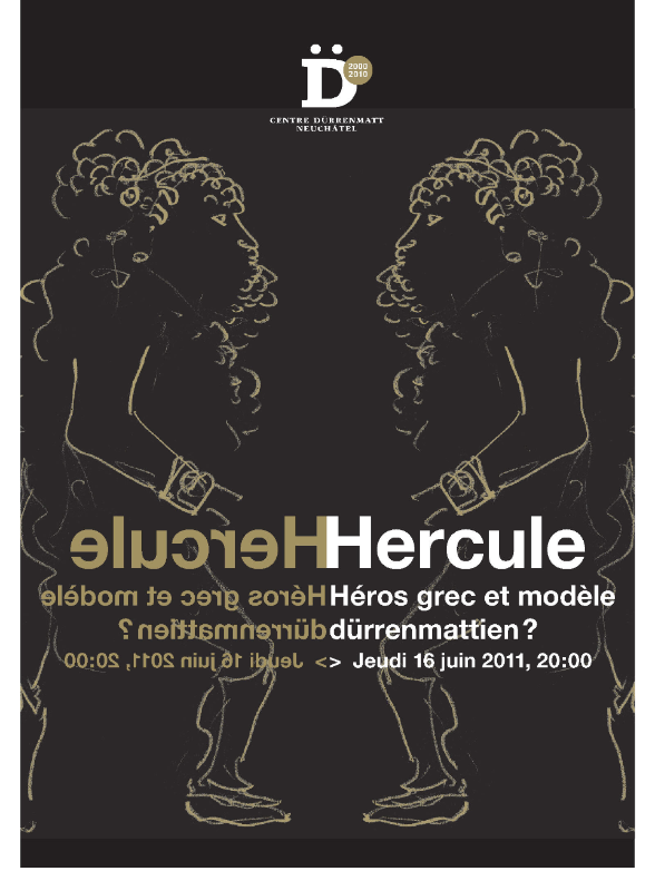 Hercule. Héros grec et modèle dürrenmattien?