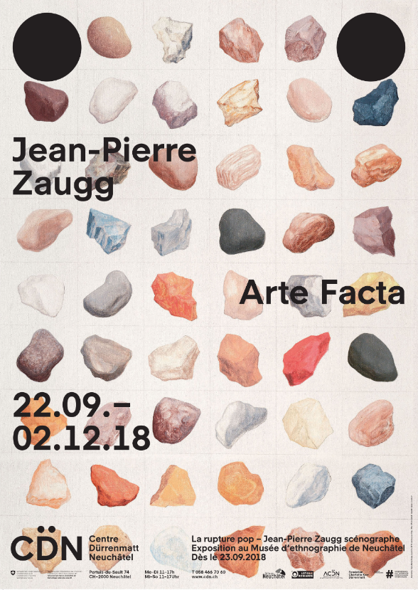 Illustration : Jean-Pierre Zaugg, Ohne Titel, 1979, Malerei auf Leinwand, 195 × 195 cm, (Detail). Gestaltung : onlab.ch